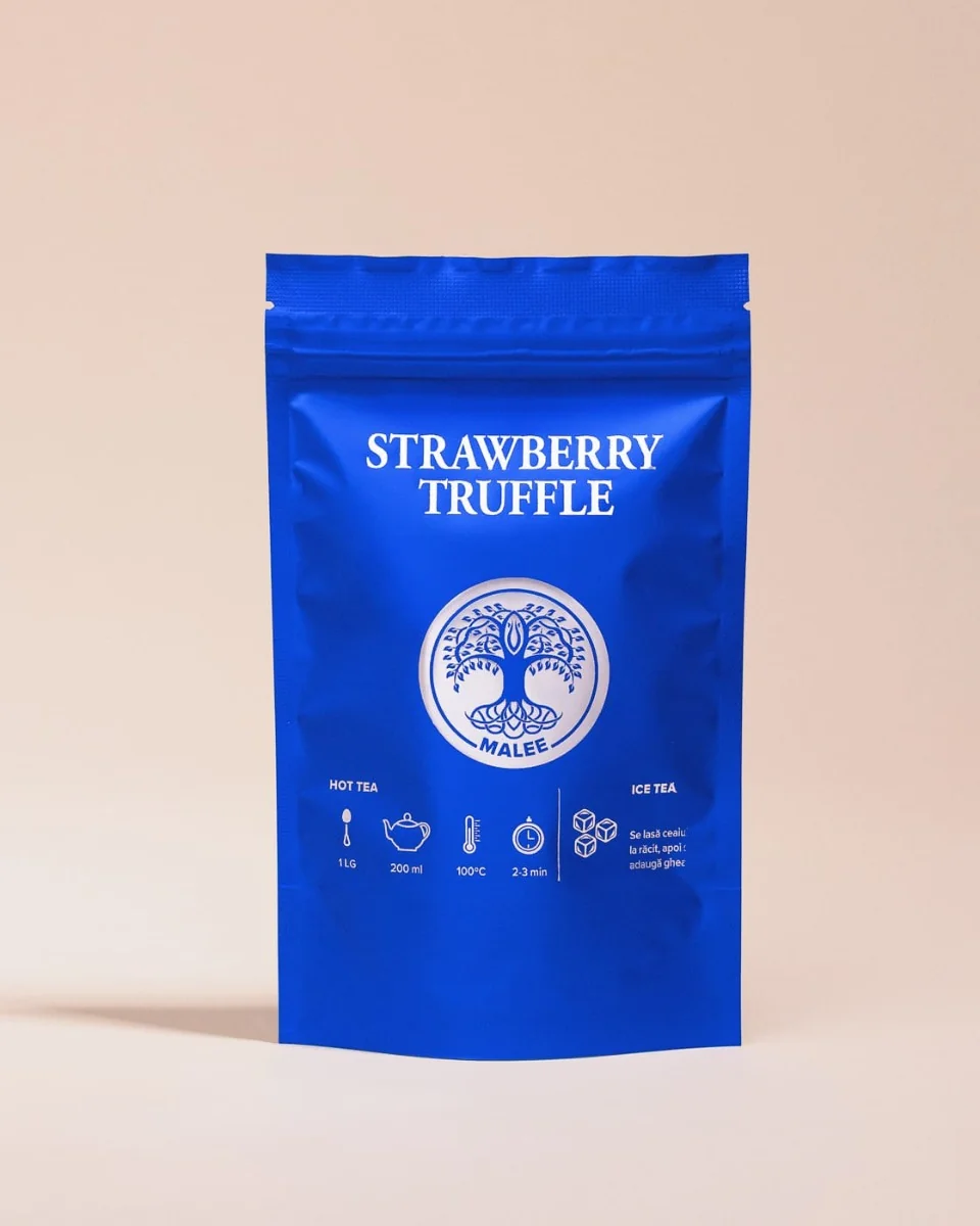 Ceai Strawberry Truffle, 50g, Malee Tea