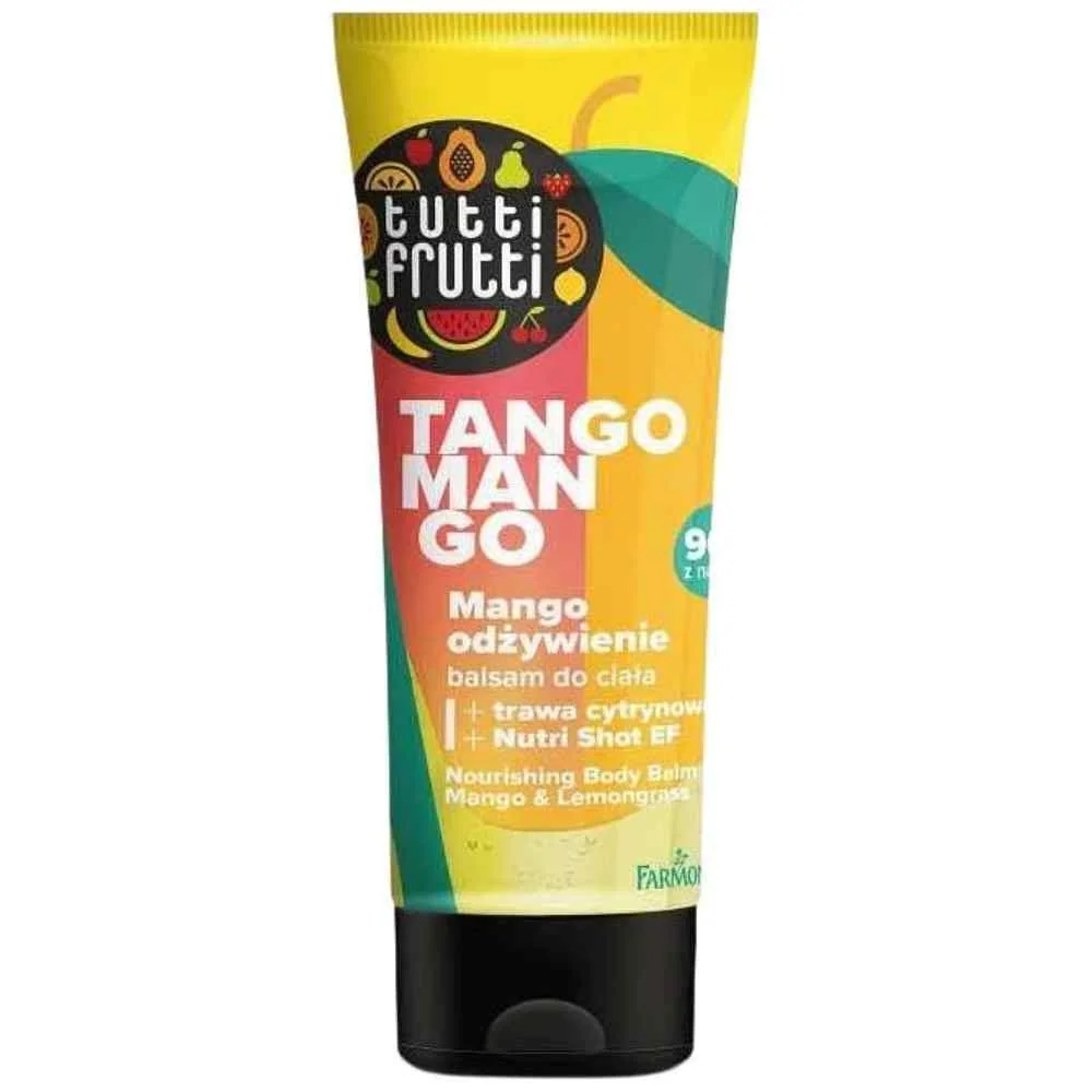 Lotiune de corp hranitoare cu mango si lemongrass Tutti Frutti, 200ml, Farmona