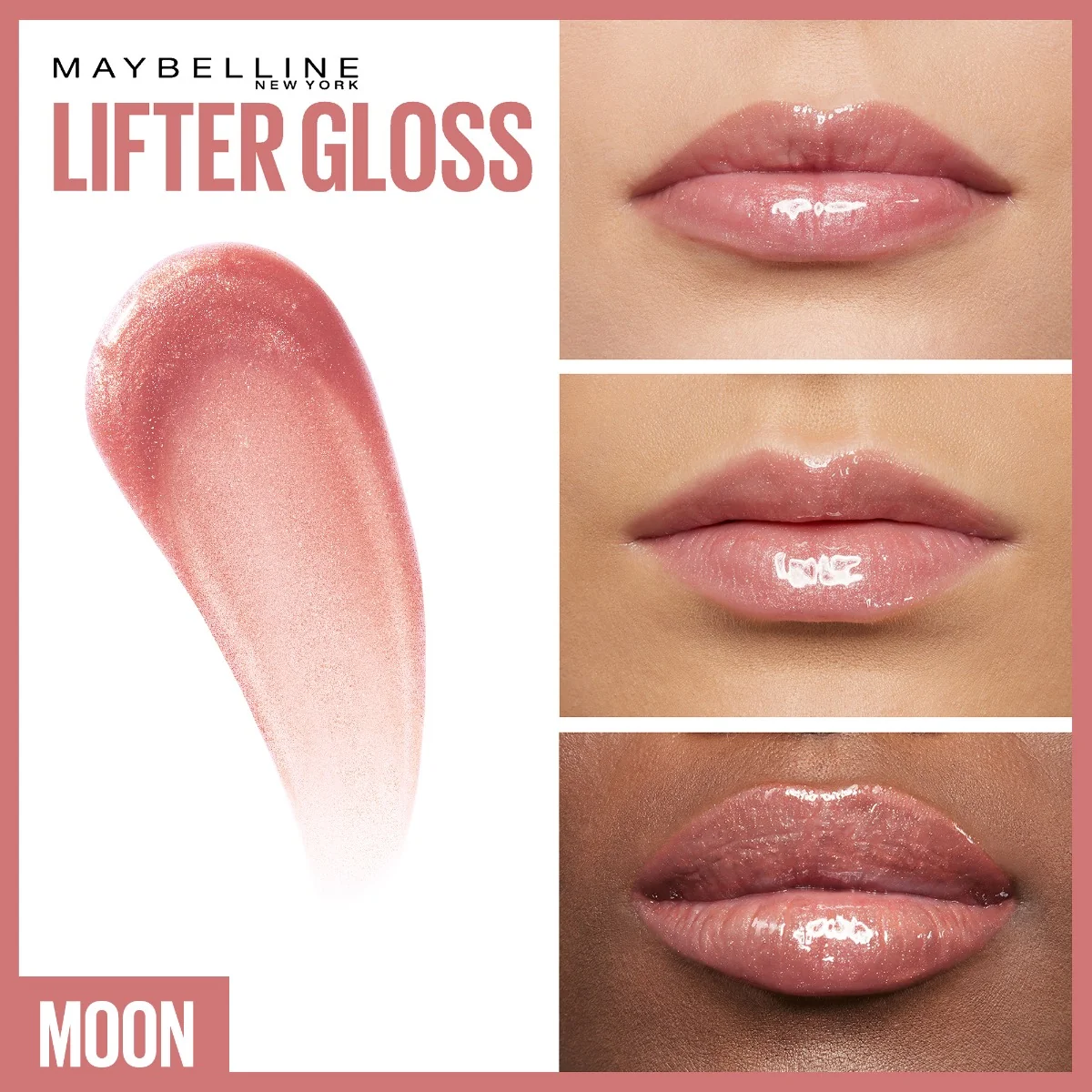 Luciu de buze Lifter Gloss 002 Ice, 5.4ml, Maybelline
