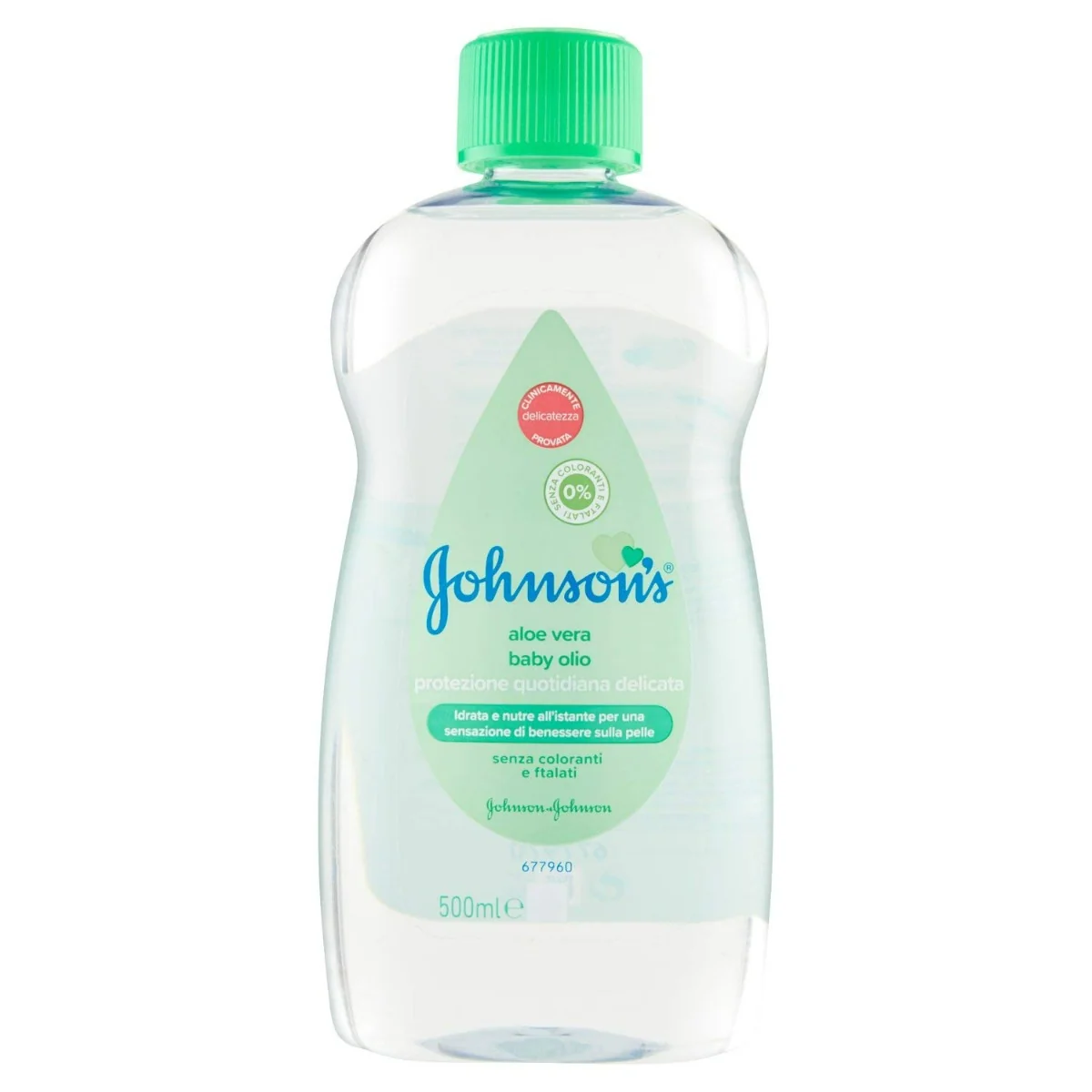 Ulei de corp cu aloe vera Johnson's Baby, 500ml, Johnson&Johnson
