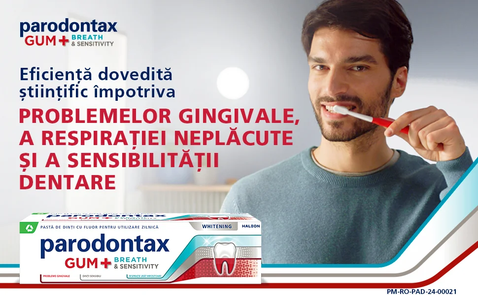 Eficienta dovedita impotriva problemelor gingivale, a respiratiei neplacute Parandotax Eficienta dovedita impotriva problemelor gingivale, a respiratiei neplacute Parandotax