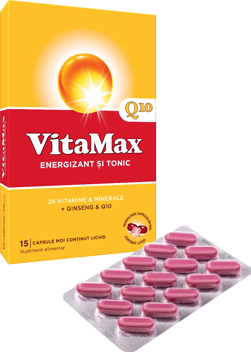 Vitamax Q10, 15 capsule, Perrigo 