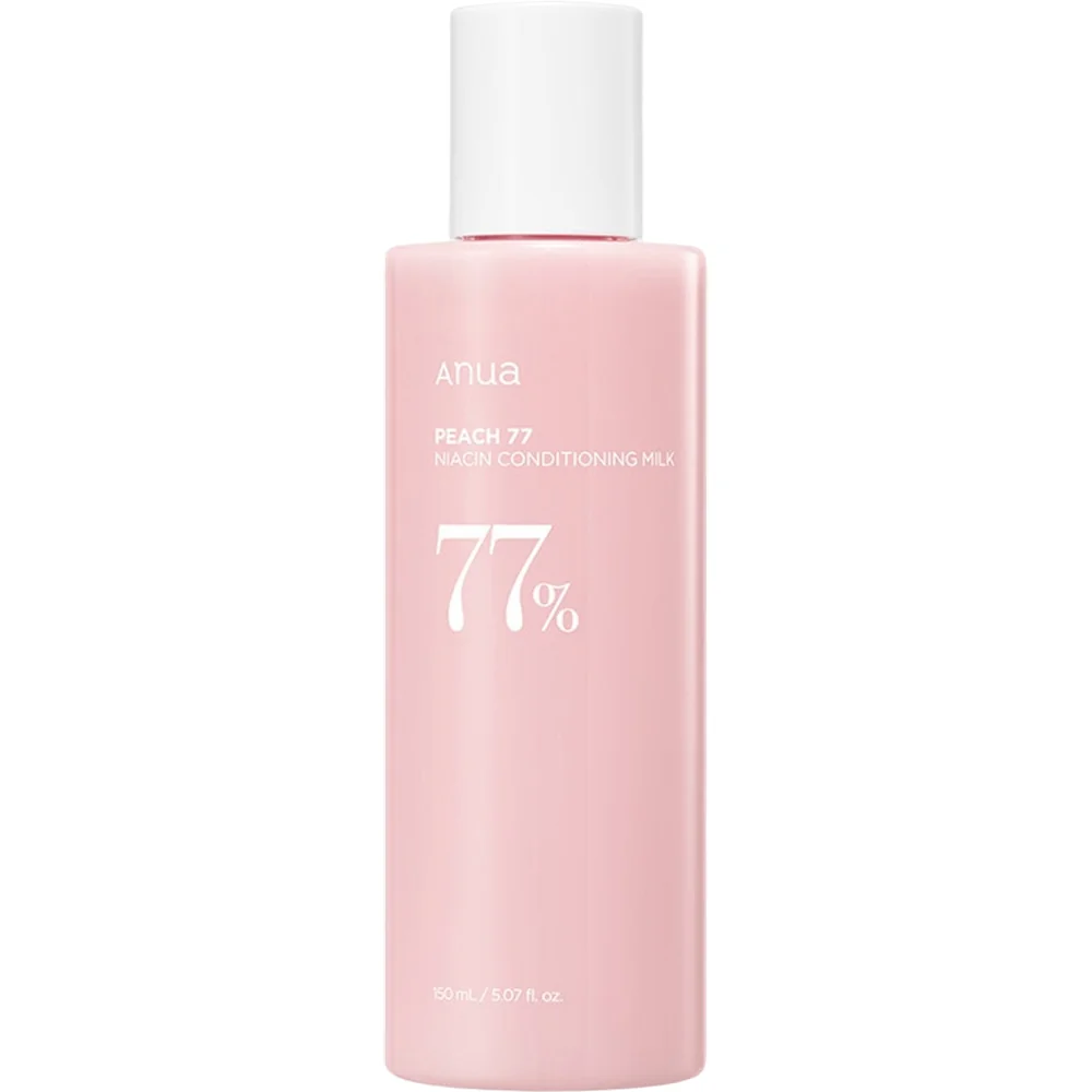 Lotiune de fata hranitoare cu 77% extract de piersica si Niacinamida, 150ml, Anua