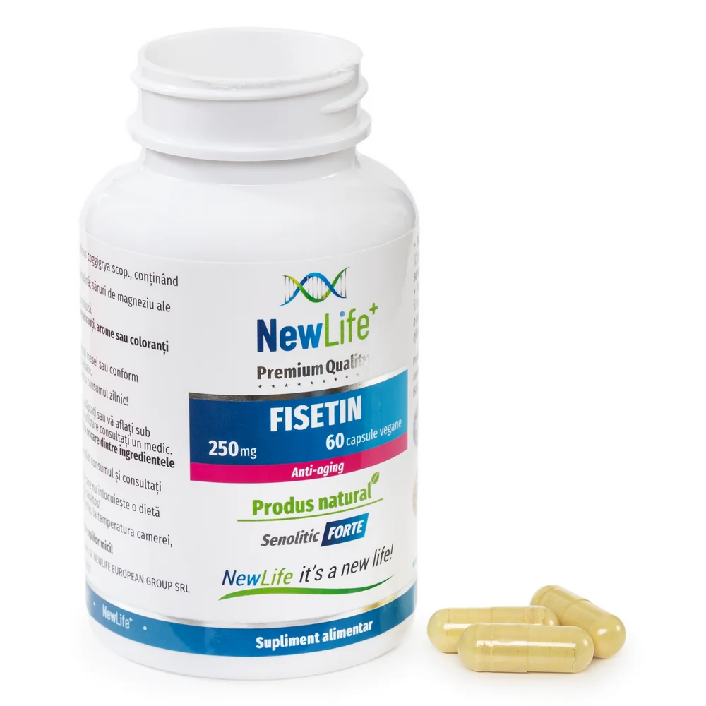 Fisetin 250mg, 60 capsule, NewLife