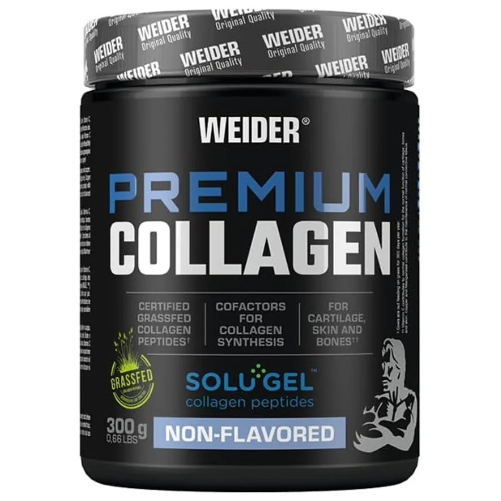 Colagen premium pulbere fara aroma, 300g, Weider
