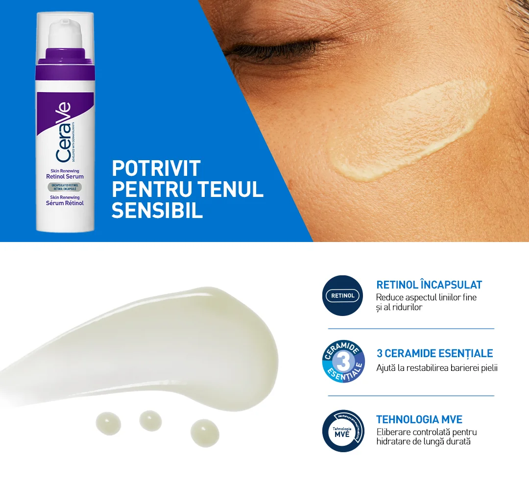 Potrivit pentru tenul sensibil Potrivit pentru tenul sensibil