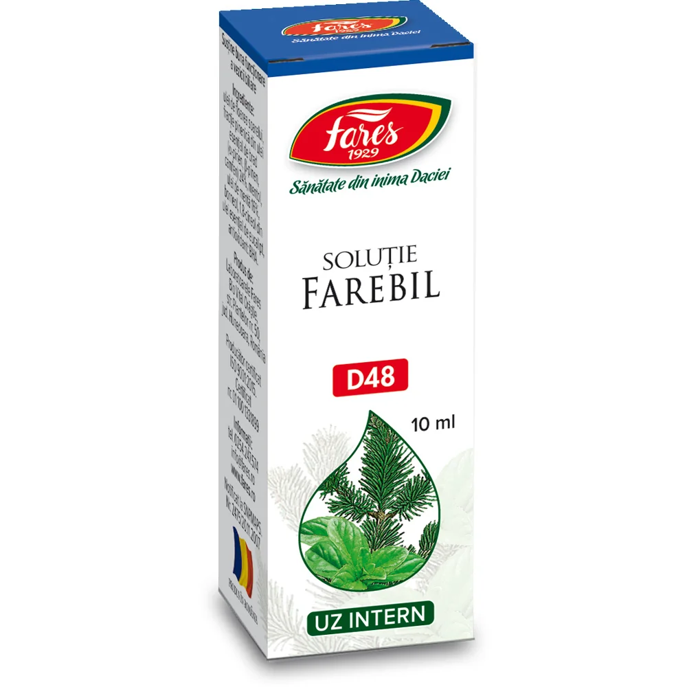 Farebil solutie D48,10ml, Fares