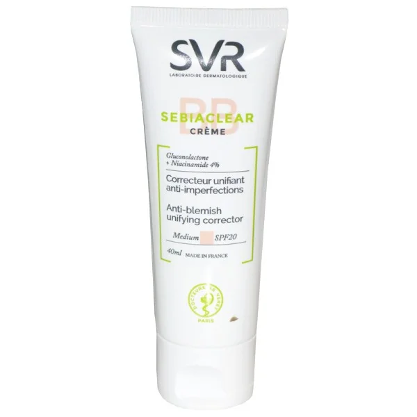 Crema coloranta BB Medium SPF 20 Sebiaclear, 40 ml, SVR