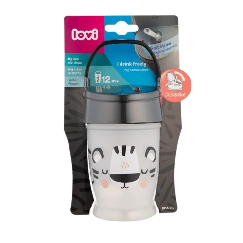 Cana cu pai Junior Salt & Pepper 35/356, 250ml, LOVI