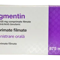 Augmentin 875mg/125mg, 14 comprimate filmate, GSK