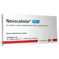 Novocalmin copii 300mg, 12 supozitoare, Antibiotice