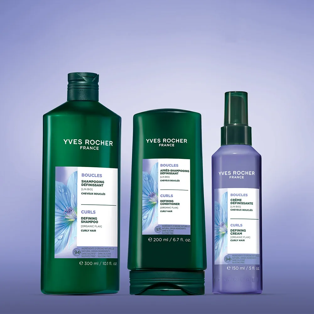 Crema pentru definirea buclelor cu In Bio Botanical, 150ml, Yves Rocher