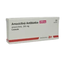 Amoxicilina 250mg, 20 comprimate, Antibiotice