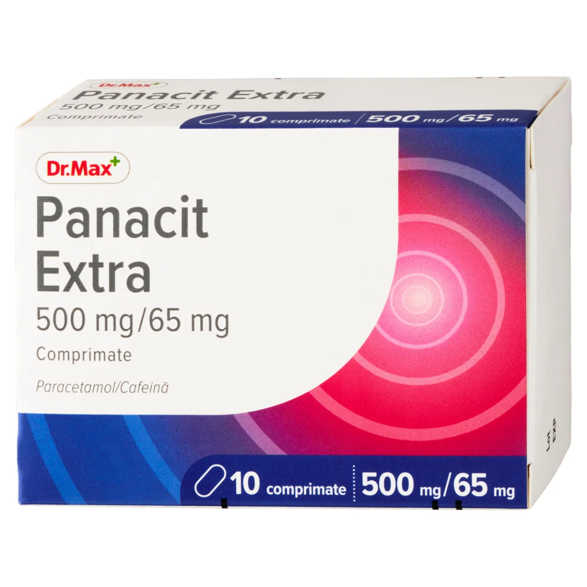 Dr.Max Panacit Extra 500mg/60mg, 10 comprimate