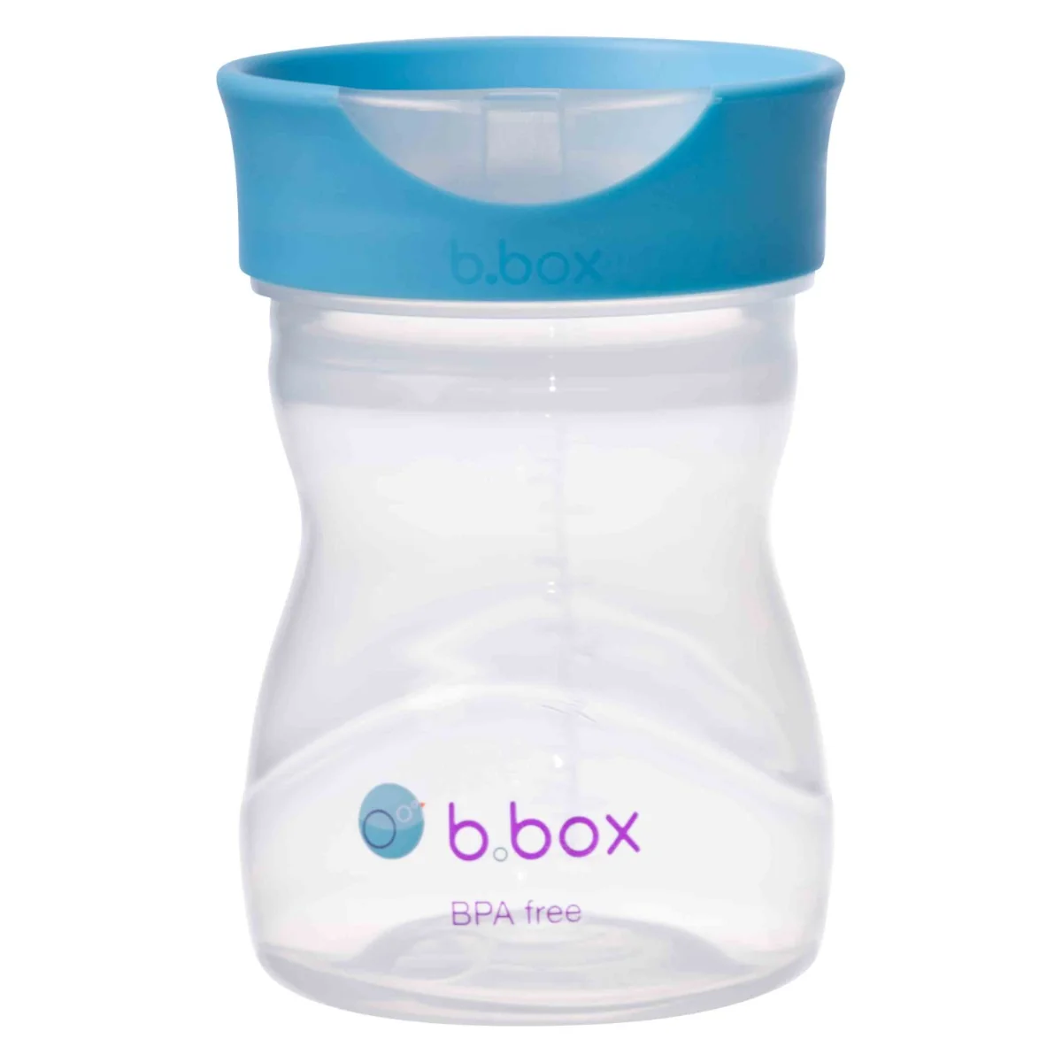 Cana cu 4 capace pentru +4 luni Albastru, 240ml, Bbox