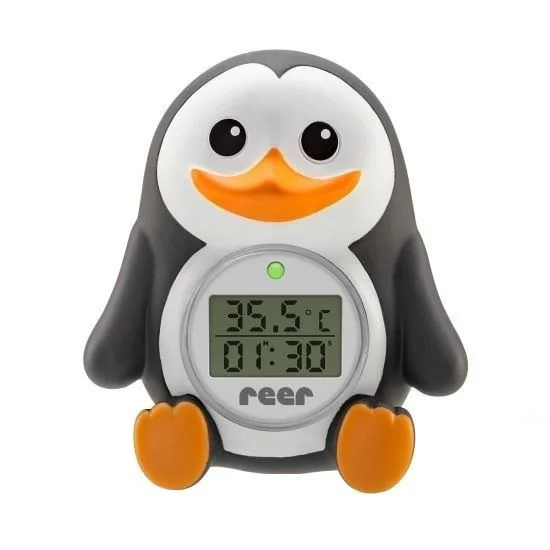 Termometru digital de baie si camera MyHappyPingu 24041, 1 bucata, Reer 