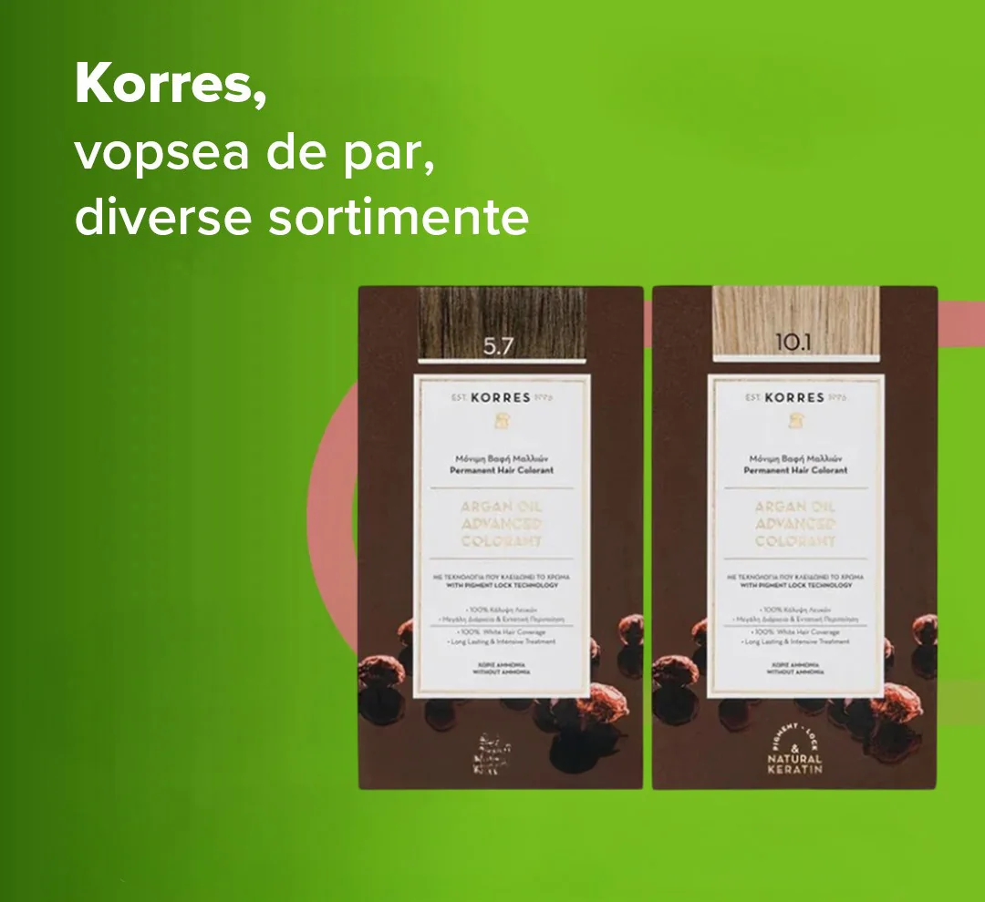 Korres Vopsea de par
