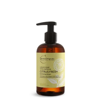 Sapun lichid cu citrice Citrus Fresh, 250ml, Sirra Organics