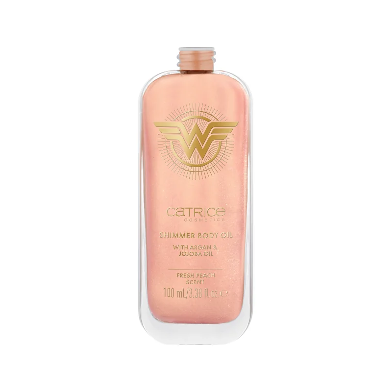 Ulei de corp stralucitor 020 Wonder Woman, 100ml, Catrice