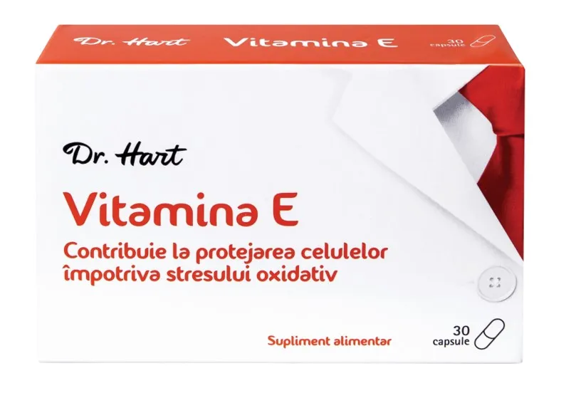 Dr.Hart Vitamina E 100mg, 30 capsule