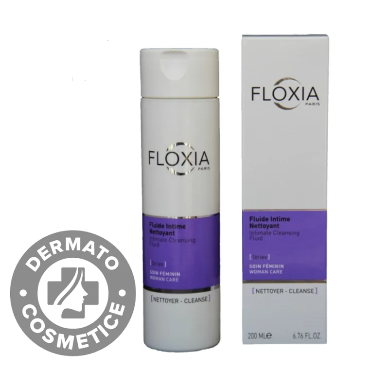 Fluid de curatare intima, 200ml, Floxia