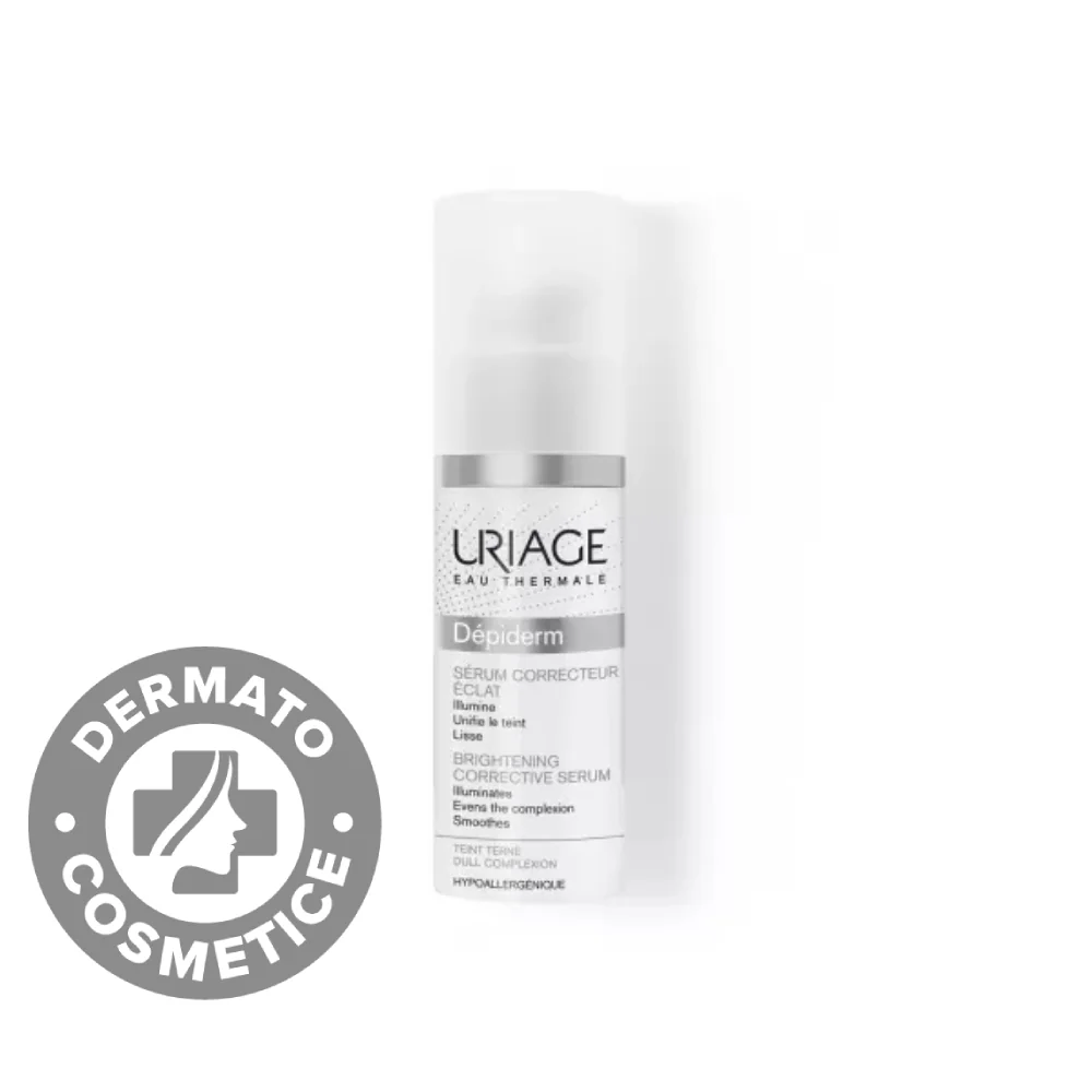 Ser depigmentant cu efect de iluminare Depiderm, 30ml, Uriage