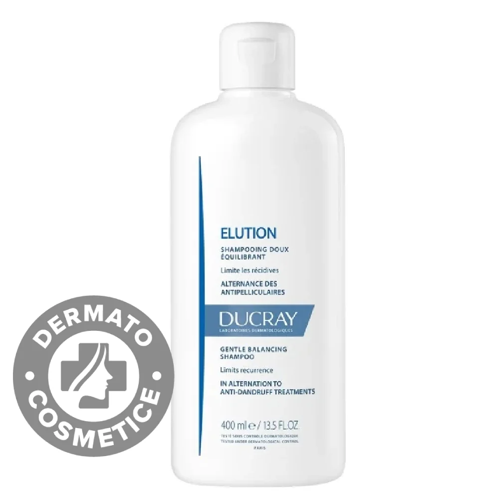 Sampon reechilibrant anti-recidiva Elution, 400ml, Ducray