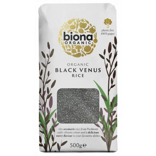 Orez negru bio Venus, 500g, Biona Organic