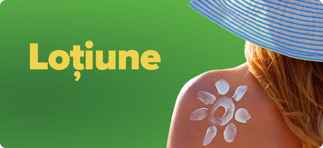 Lotiune de plaja cu SPF