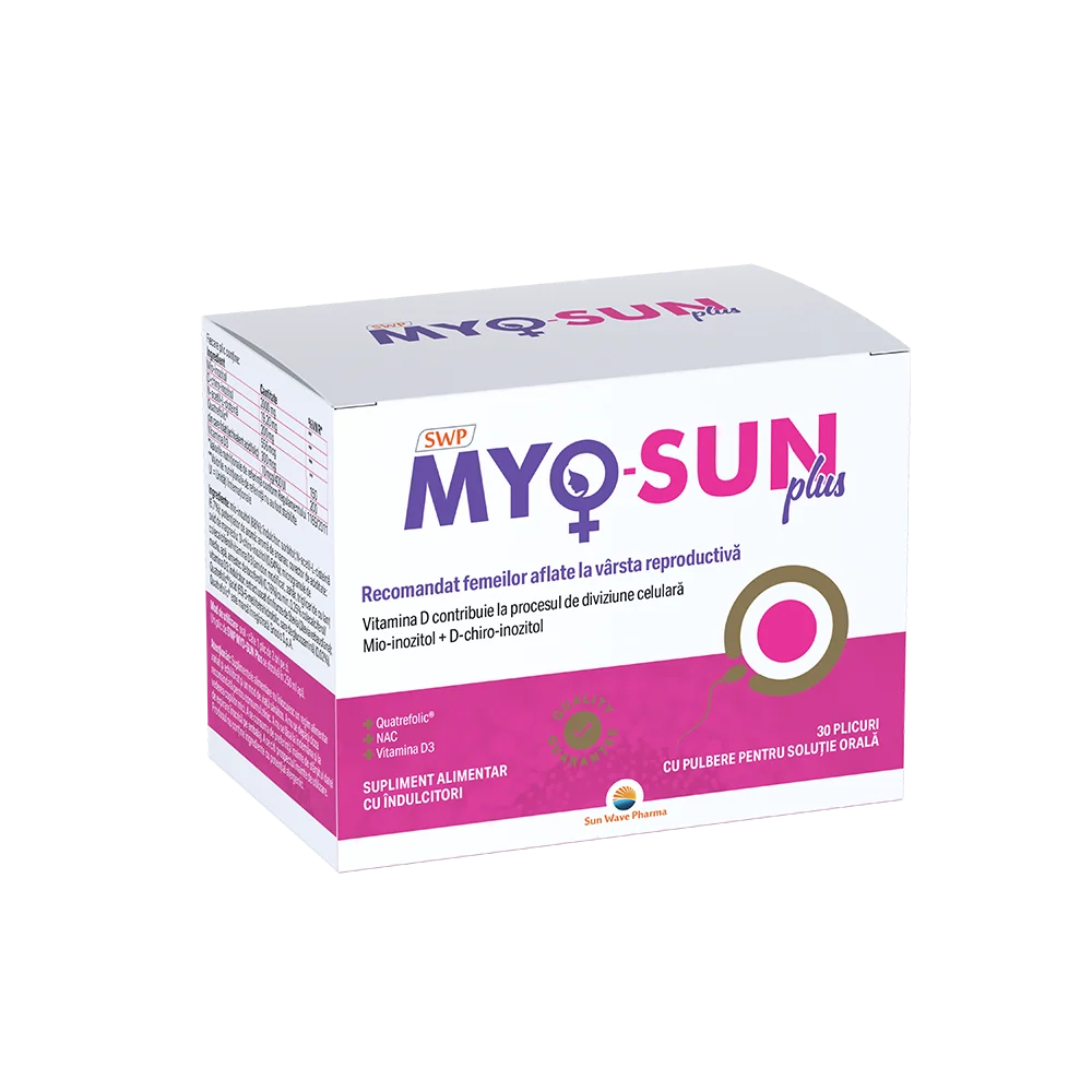 Myo-Sun Plus, 30 plicuri, Sun Wave Pharma 