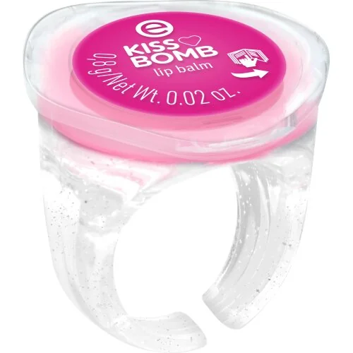 Luciu de buze & balsam 2 in 1 Kiss Bomb Shiny Set Nr. 01 Strawberry Pie, 10.8ml, Essence