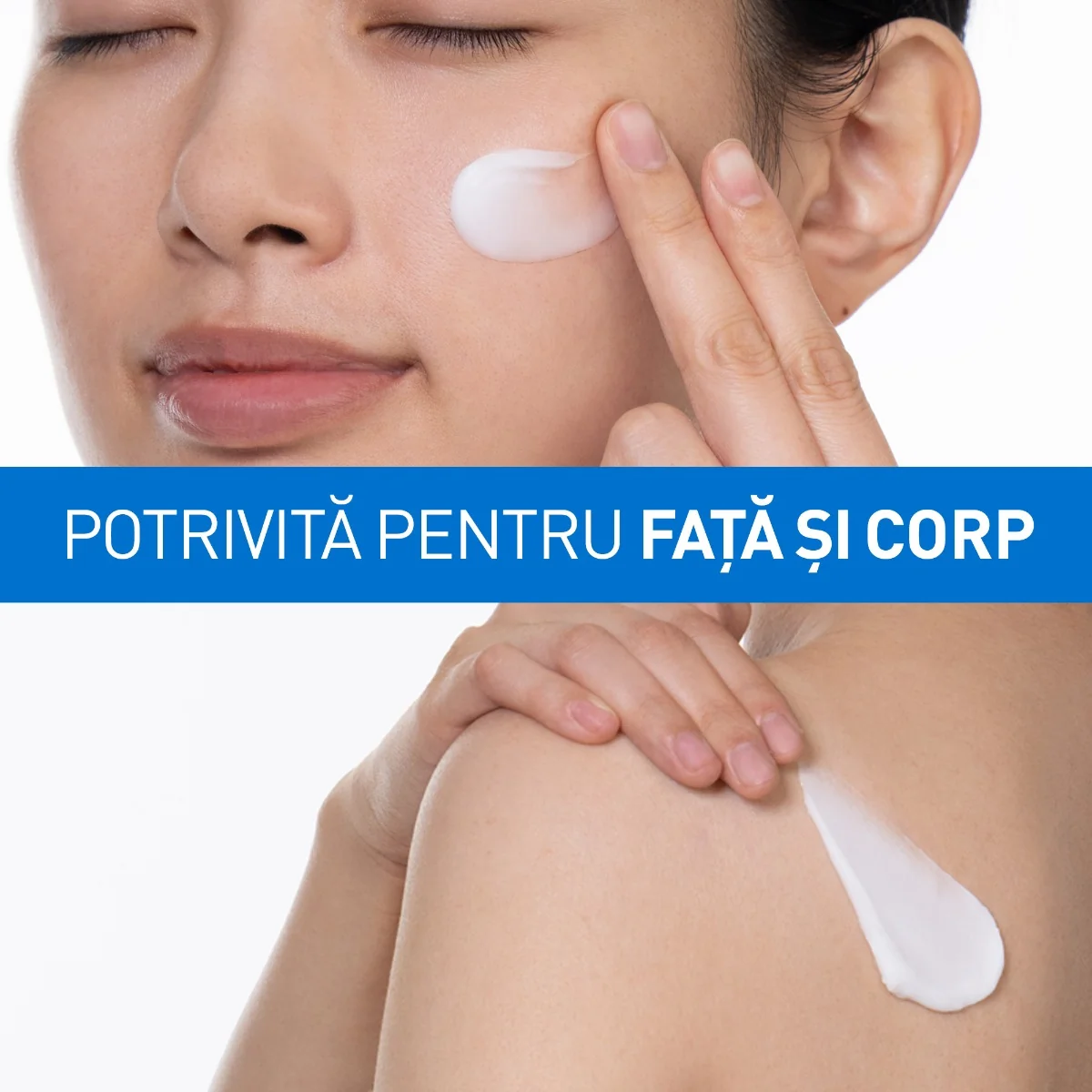 Lotiune hidratanta de fata si corp pentru piele uscata si foarte uscata, 236ml, CeraVe