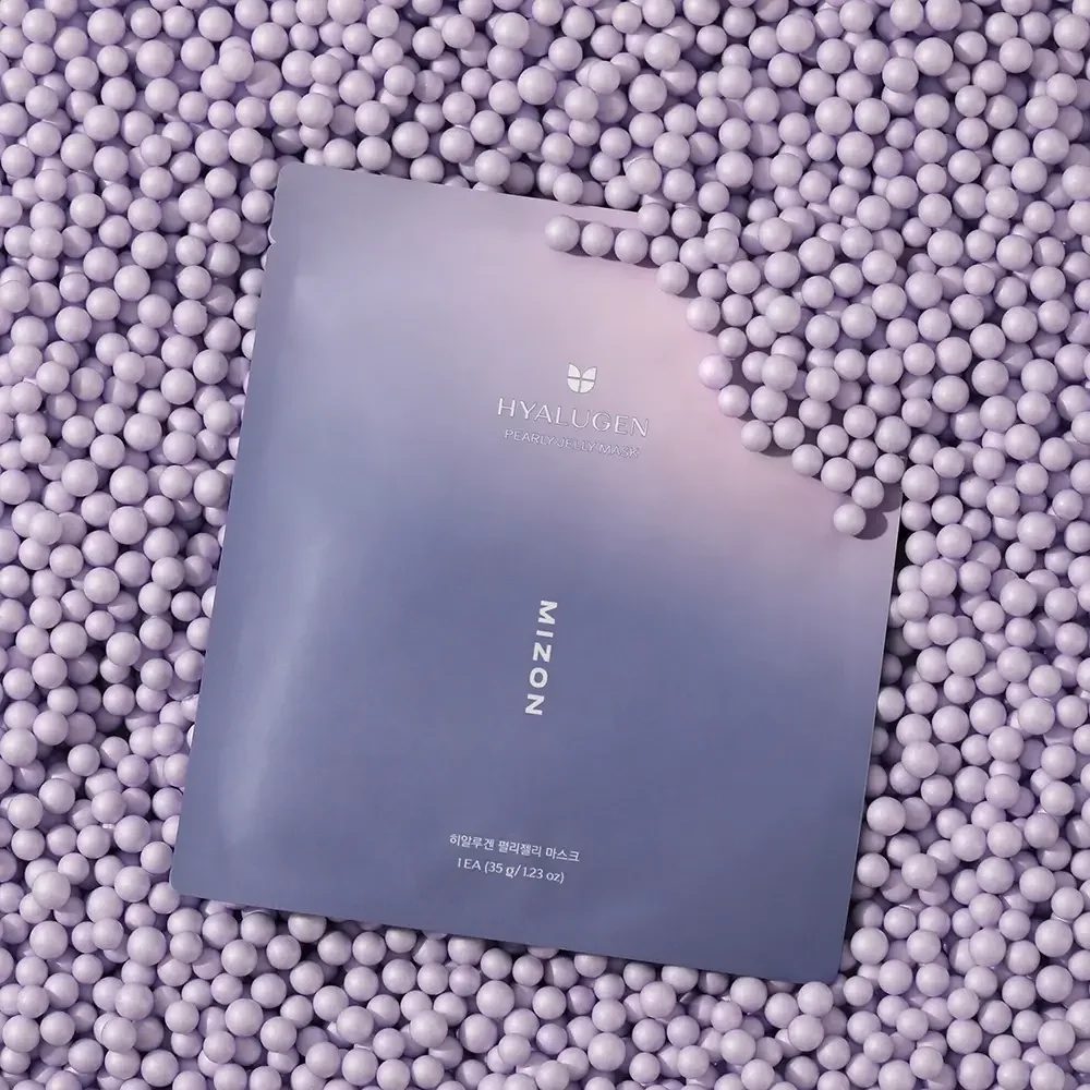 Masca de fata Hyalugen Pearly Jelly, 35g, Mizon