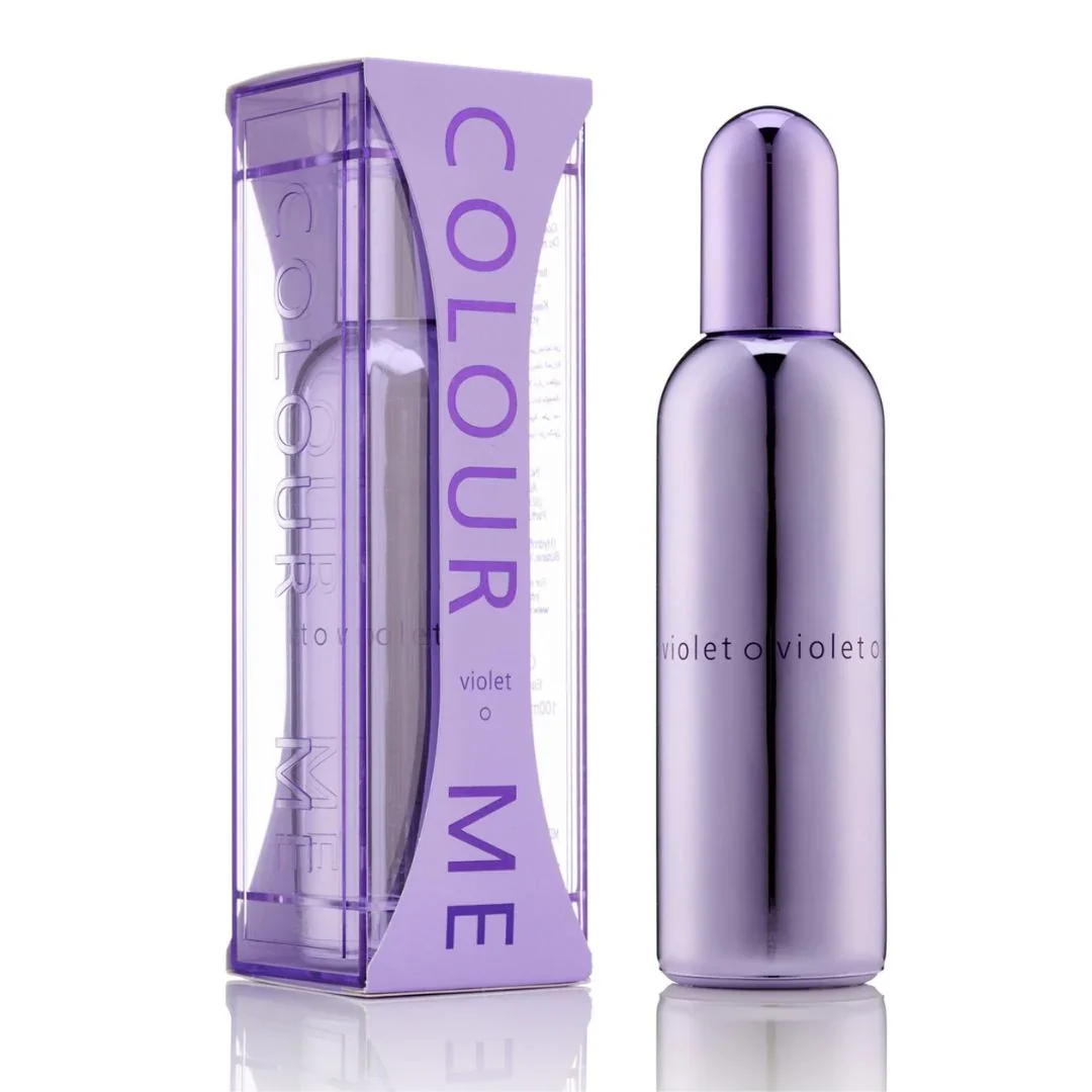 Apa de parfum de dama Violet Colour Me, 100ml, Milton-Lloyd Fragrances 