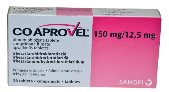 Coaprovel 150/12.5mg, 28 comprimate, Sanofi