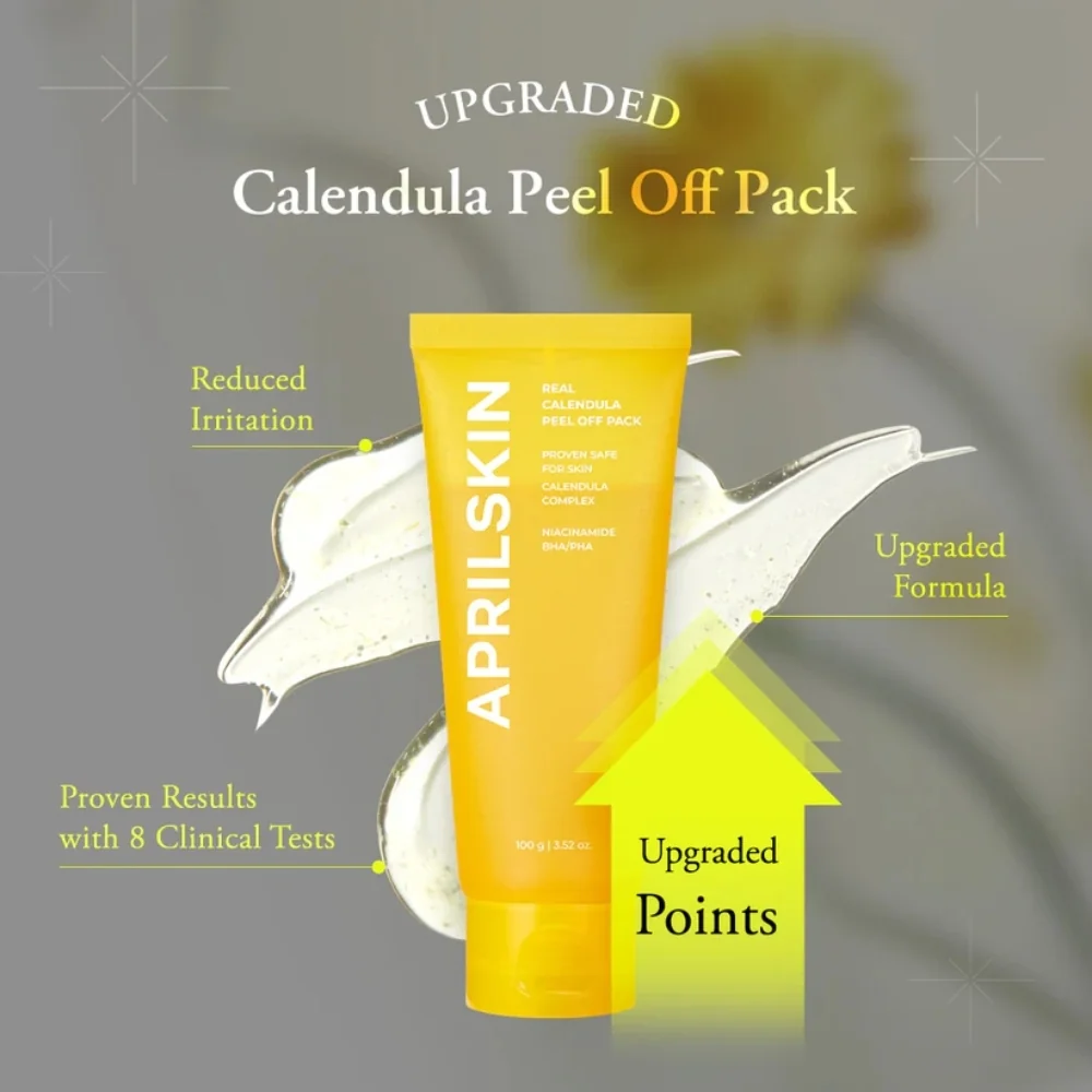 Masca exfolianta Peel-Off Real Calendula, 100g, Aprilskin