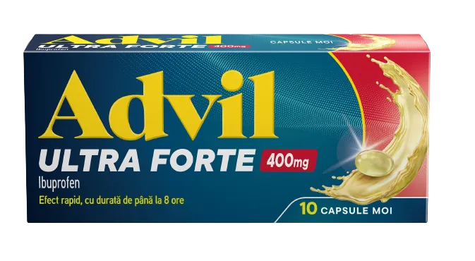 Advil Ultra Forte 400 mg, 10 capsule, GSK 