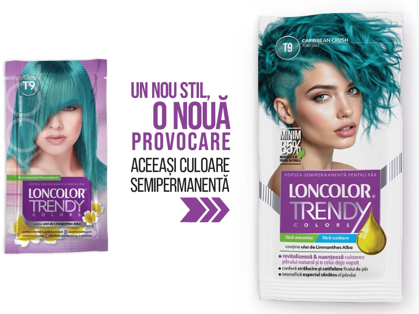 Vopsea semipermanenta Trendy Colors T9, 50ml, Loncolor 