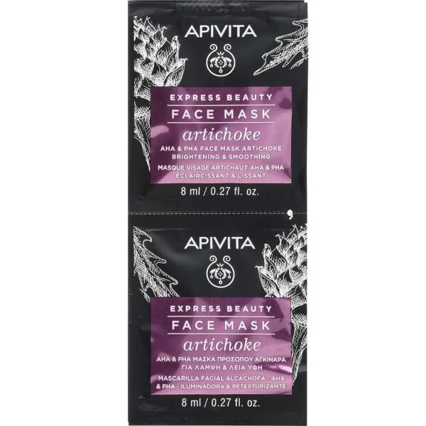 Apivita Express Masca Anghinare, 2x8ml