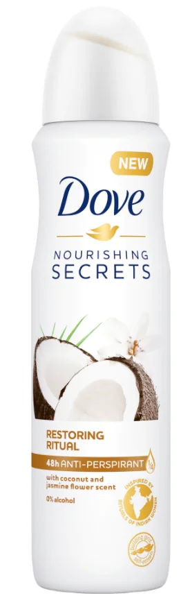 Deodorant spray Coconut & Jasmine, 150ml, Dove