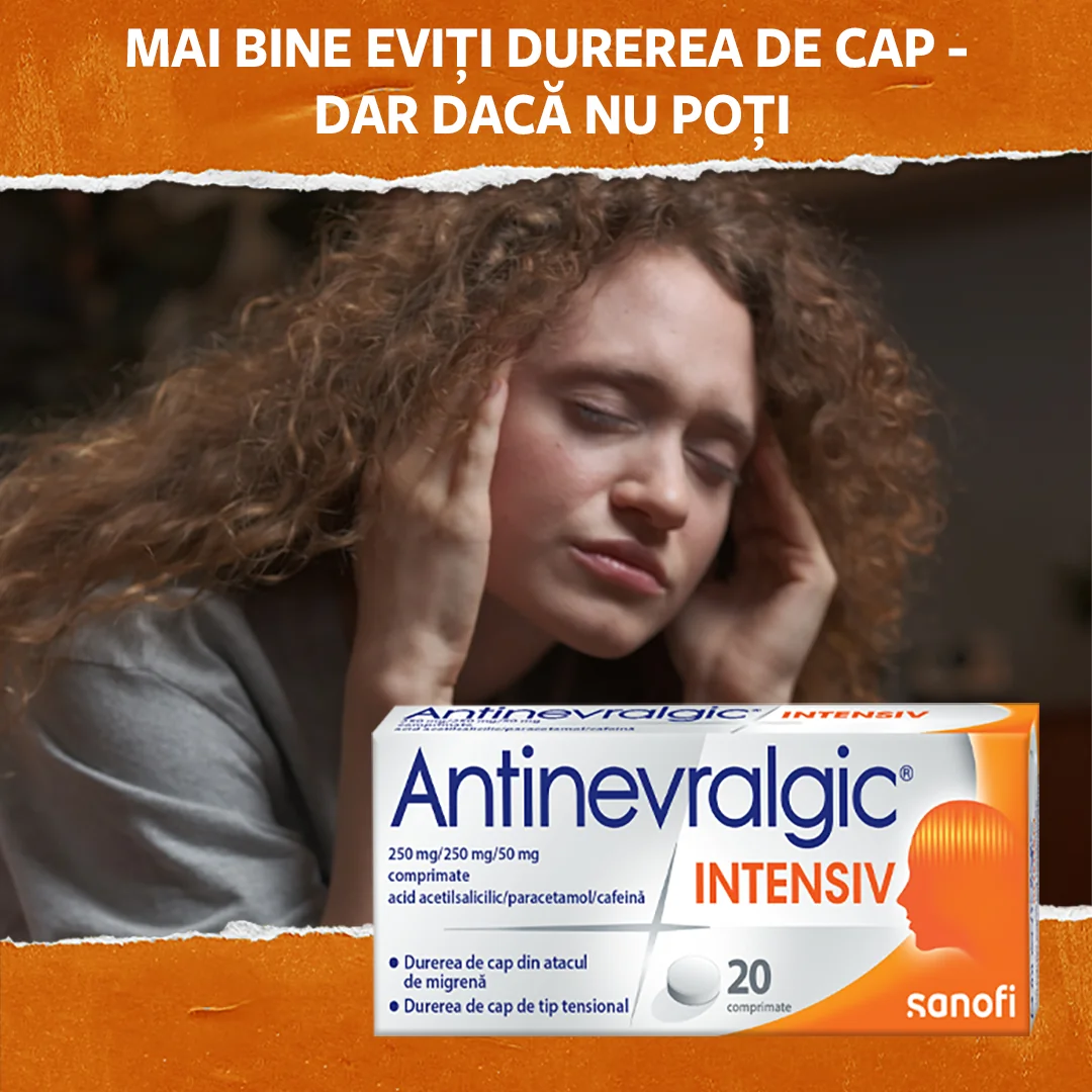 Antinevralgic Intensiv, 20 comprimate, Sanofi