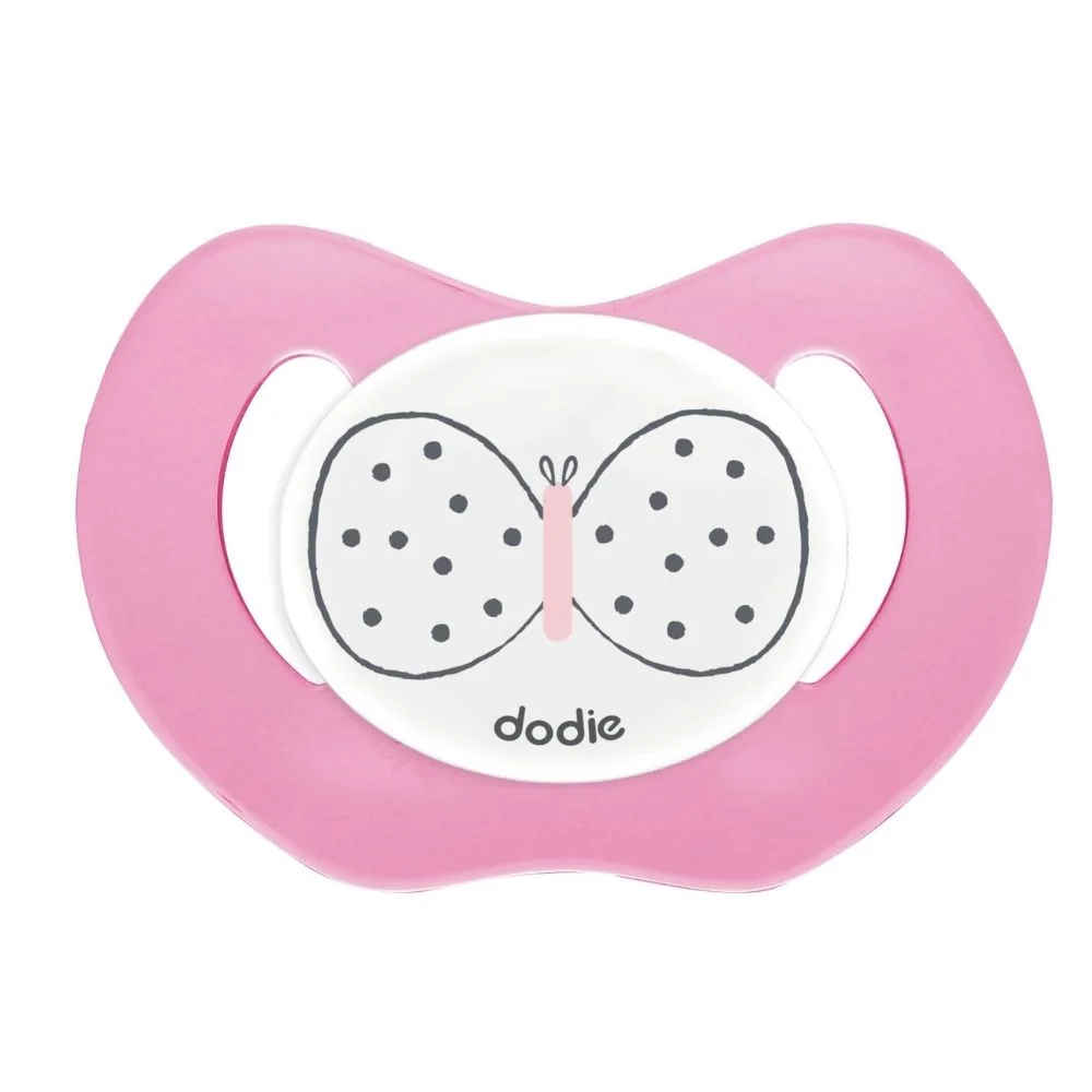 Suzeta ortodontica din silicon 0-2 luni Animale P49, 1 bucata, Dodie
