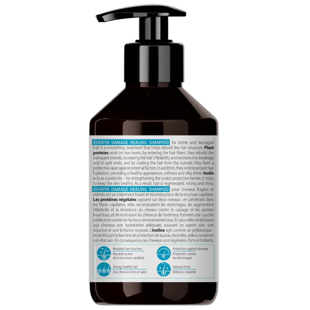 Sampon pentru vindecarea parului fragil, 250ml, Biovax