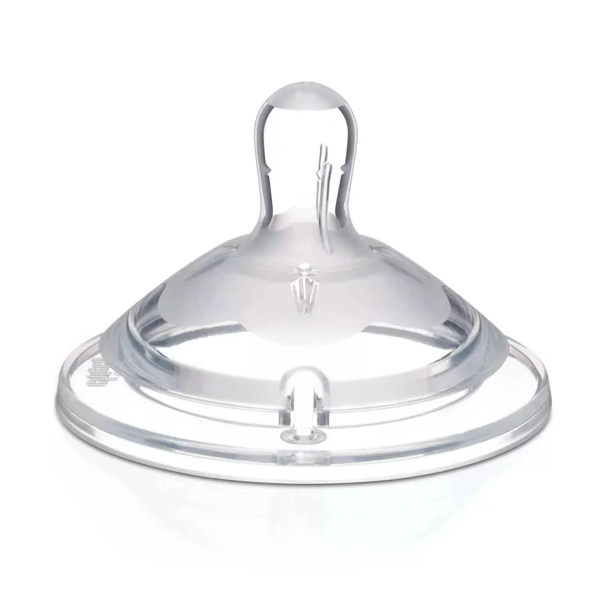 Set tetine din silicon cu flux rapid Natural Feeling 6 luni+, 1 bucata, Chicco