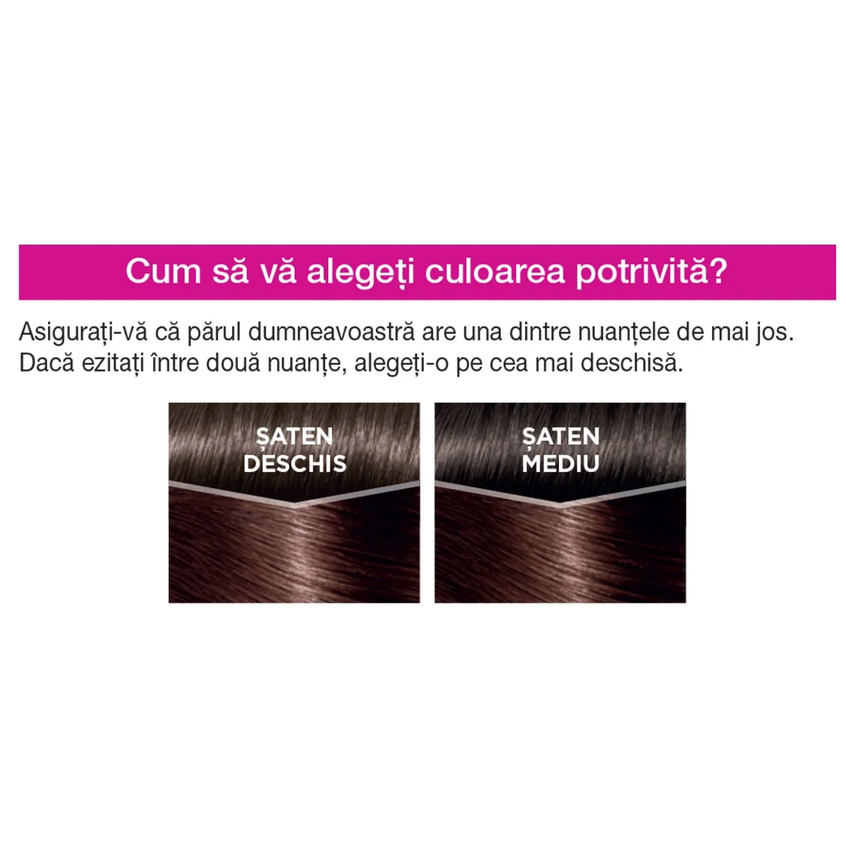 Vopsea de par semi-permanenta fara amoniac Casting Creme Gloss 500 Saten Deschis, 180ml, L'Oreal Paris