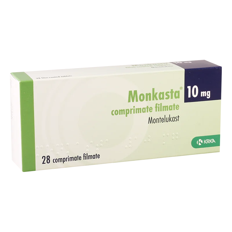 Monkasta 10mg, 28 comprimate filmate, KRKA