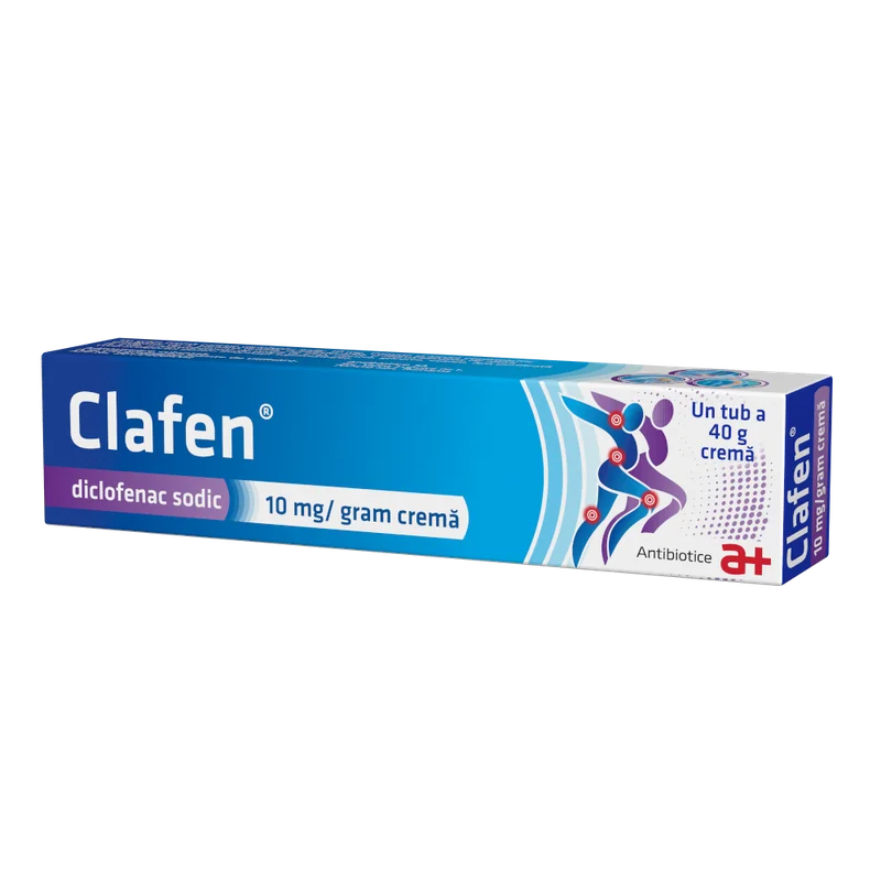 Clafen crema 10mg/g, 40g, Antibiotice