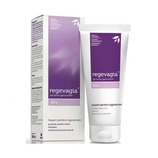Regevagia Gel pentru igiena intima 40+, 180ml, Aflofarm