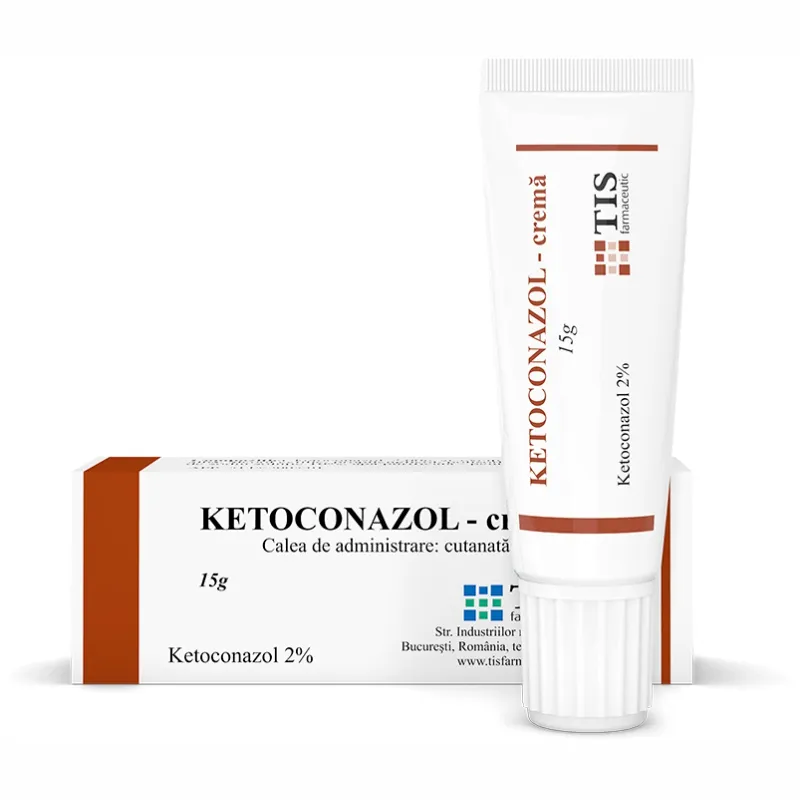 Crema Ketoconazol 2%, 15g, Tis Farmaceutic