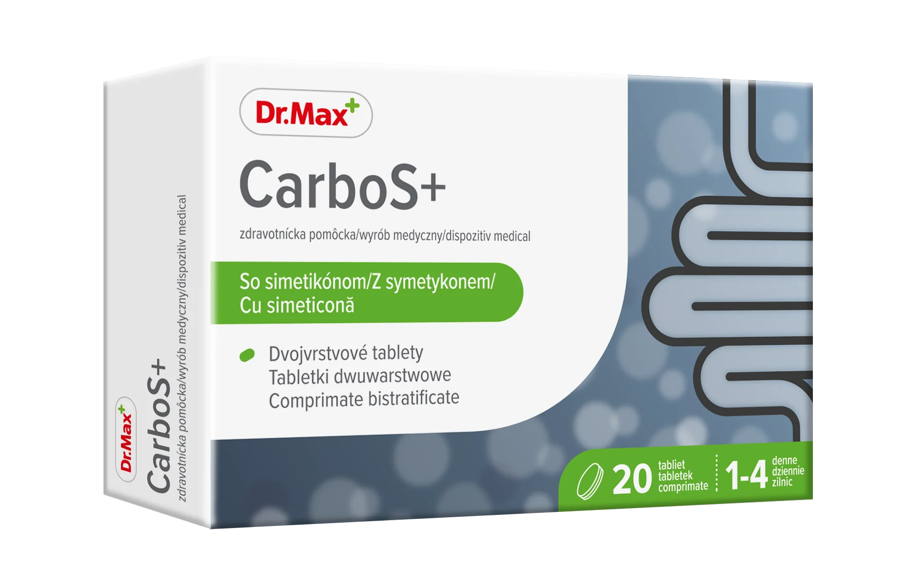 Dr. Max Carbo S+, 20 comprimate